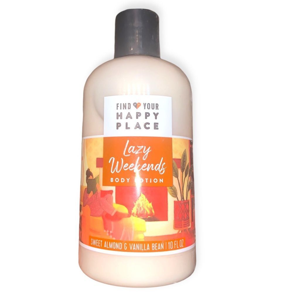 Find Your Happy Place Lazy Weekends Body Lotion Sweet Almond & Vanilla Bean